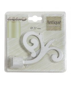 Cintacor Finale per Tende - Modello Fiore Bianco-Beige
