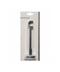 Supporto parete lungo Cromato