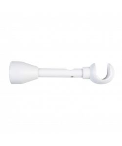 Cintacor Supporto a Parete per Tenda - Bianco Satinato - 23 cm