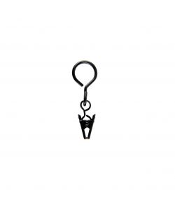 IDEAS 12 - Anello in metallo Pinza Nero