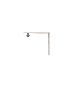 Mensola per binari 60mm Bianco