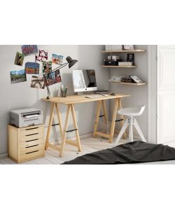 Cavalletto professionale in pino 53 x 35 x 75 cm