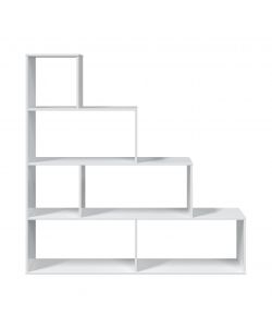 Libreria scala bianca 145 x 29 x 145 h cm