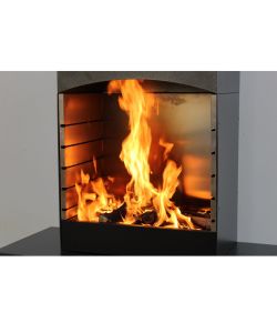 GMR Barbecue Tolosa a legna e carbone con cappa - 110x47,5x190,1 cm