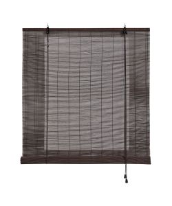 Tenda avvolgibile Ocres in bamboo Wenge 120x250