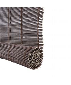 Tenda avvolgibile Ocres in bamboo Wenge 120x250