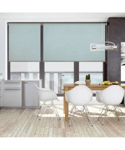 SCANDI Tenda a Rullo Semifiltrante - Acquamarina - 140x250 cm