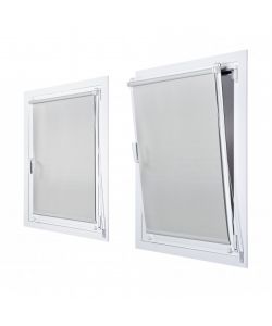 Tenda a rullo oscurante Clip & Fix 150 x 180 cm Avorio