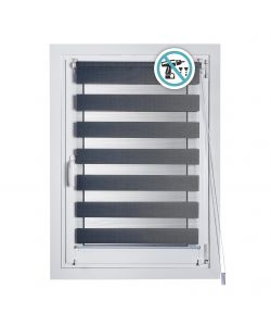 Tenda Notte e Giorno ClipFix Argento 150x180