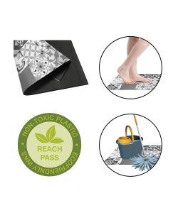 Estores Collection Tappeto Vinile Trapuntato Croma 45x75 cm