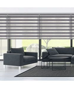 STOR PLANET Tenda notte e giorno argento 100x180 cm per finestre