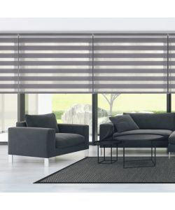 STORPLANET Tenda a rullo giorno/notte argento 140x180 cm per interni