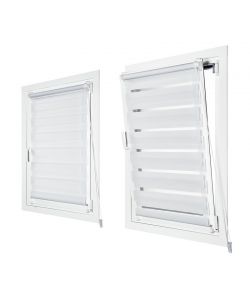 CLIPeFIX - Tenda Notte e giorno Bianco 45x180