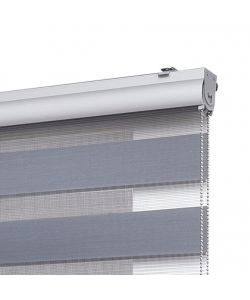 STORPLANET Tenda a rullo giorno/notte argento 60x250 cm per interni