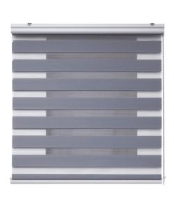 STORPLANET Tenda a rullo giorno/notte argento 60x250 cm per interni