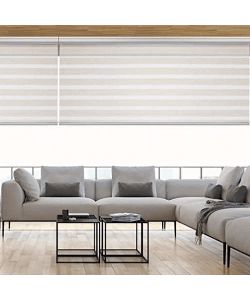 STOR PLANET Tenda notte e giorno Premium 60x250 cm Lino Trasparente
