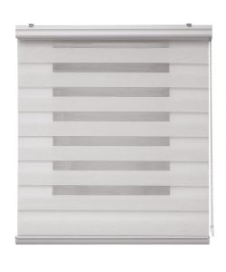 STORPLANET Tenda a Rullo Giorno/Notte Premium Lino 80x250 cm Rigata