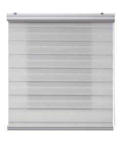 STORPLANET Tenda a Rullo Giorno/Notte Premium Lino 80x250 cm Rigata