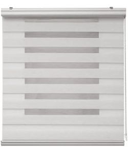 STOR PLANET Tenda a Rullo Giorno e Notte Premium Lino 100x250 cm Beige