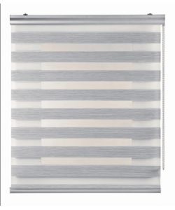 STORPLANET Tenda a rullo giorno/notte grigia 200x250 cm per interni
