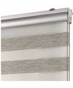 Estores Collection Tenda rullo notte e giorno Beige 120x250 cm