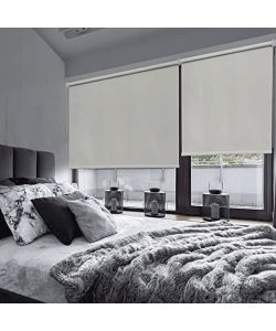 STOR PLANET Tenda a Rullo Oscurante Avorio 120x180 cm per Interni
