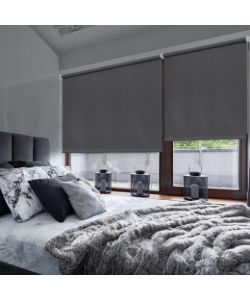 ROLL-UP - Tenda a rullo Oscurante Grigio grafito 180x250