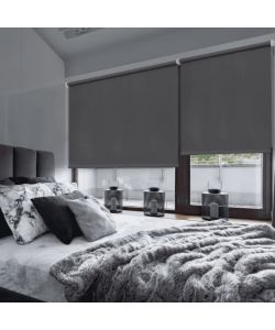 STOR PLANET Tenda a rullo oscurante grigio 200x250 cm per interni