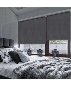 STOR PLANET Tenda a Rullo Oscurante Grigio 140x180 cm per Interni