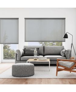 STOR PLANET Tenda a Rullo Traslucida Grigio Asfalto 200x250 cm Interni