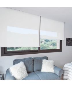STOR PLANET Tenda a Rullo Screen Bianco 180x180 cm per Interni Isolante