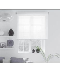 STOR PLANET Tenda a Rullo Screen Bianco 180x180 cm per Interni Isolante