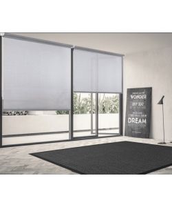 STOR PLANET Tenda a Rullo Screen Grigio 80x250 cm per Interni Isolante