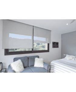 STOR PLANET Tenda a Rullo Screen Grigio 45x180 cm Interni Filtrante