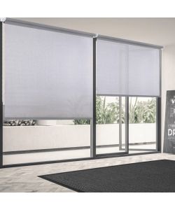 STOR PLANET Tenda a Rullo Screen Grigio 100x180 cm per Interni