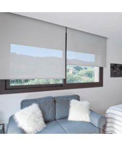 STOR PLANET Tenda a Rullo Screen Grigia 180x180 cm per Interni