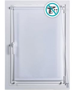 STOR PLANET Tenda a Rullo Filtrante Bianco 75x180 cm Senza Fori