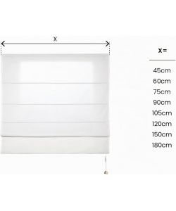STOR PLANET Tenda a Pacchetto Crudo 120x250 cm per Finestra e Porta