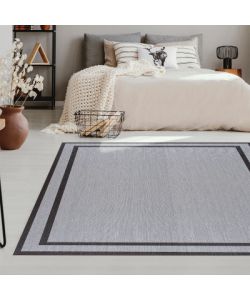 Tappeto in vinile Cornice Silver 140x200