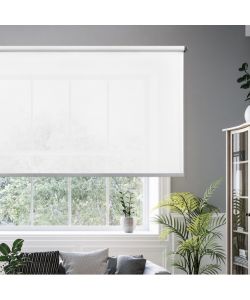 Cintacor Tenda a Rullo Calm Bianco Neve 120x250 cm - Privacy e Stile