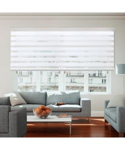STOR PLANET Tenda a Rullo Giorno e Notte SQUARE Bianco 140x250 cm