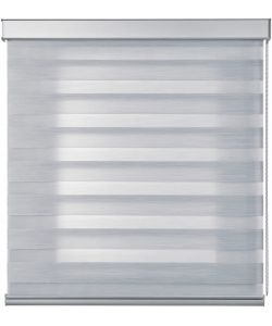 STOR PLANET Tenda a Rullo Giorno e Notte Argento 120x250cm Premium