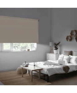 STOR PLANET Tenda a rullo oscurante sabbia 100x250 cm per interni
