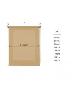 STOR PLANET Tenda a Rullo Filtrante Traslucida Senape 45x180 cm