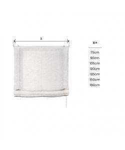 STOR PLANET Tenda a Pacchetto Bianco 120x175 cm per Finestra Interna