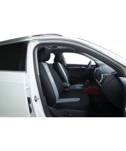 Set completo SPC1011 coprisedili auto universali anteriori e posteriori grigio