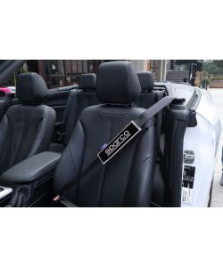 Coppia di cuscinetti passacintura OPC12120001 universali per auto neri