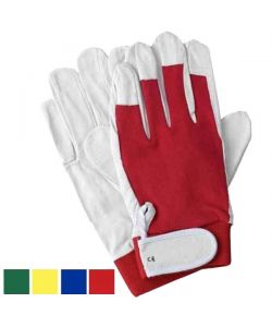 Guanti Microfibra/Cotone Rosso  10            Issa