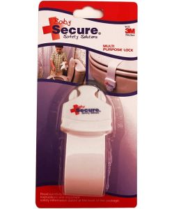 Sistema di Bloccaggio Aperture per Bambini Adesivo Plastica 4x15 cm