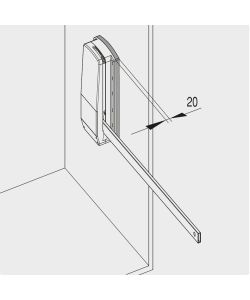 Spessore laterale per appendiabiti HANG